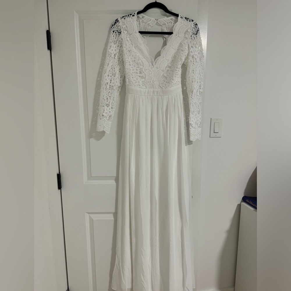 Lulus Backless Long dress